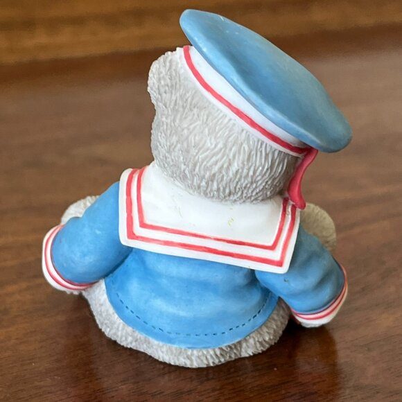 Cherished Teddies "Marty" the Sailor Bear Figurine #476722 1998 Vintage Enesco - Picture 5 of 10